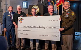 West Point Class of 1976 Gives Back