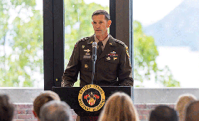 LTG Bartholomees '95 takes Command as Superintendent