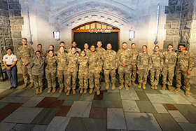 USMA's competitive club team captains