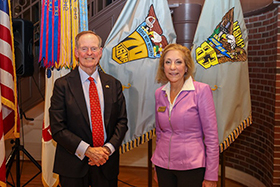 COL (R) Frederick C. Lough Jr. ’70 and Kathleen S. Hildreth ’83
