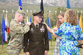 BG Andrew Morgan &rsquo;98 Promoted at White Sands Missile Range