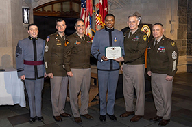 CDT Larry Pickett &rsquo;28 Receives Soldier&rsquo;s Medal
