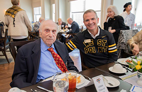 COL Herb Stern '41 CEO Mark Bieger '91