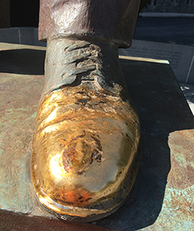 MacArthur Statues foot at West Point