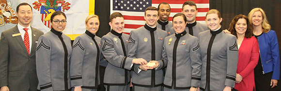 West Point Class of 2017 Ring Melt