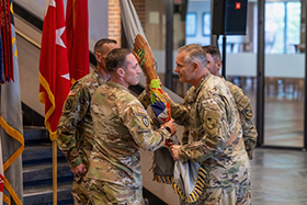 BG Katz &rsquo;99 Takes Command as Commandant of Cadets