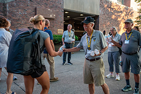 Class of 1980 Welcomes Class of 2030 on R-Day
