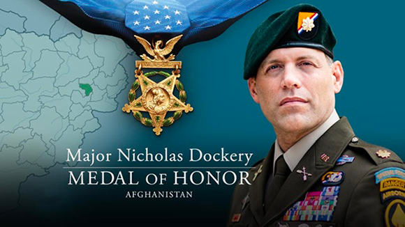 MAJ Nicholas Dockery '11 Receives the Medal of Honor